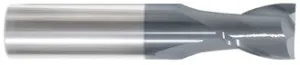 202-001083: 5/32 Dia, 5/16 LOC, 2 OAL, 2-Flt,  Carbide Square End Mill- Single End, 30 Deg. Helix, AlTiN, USA