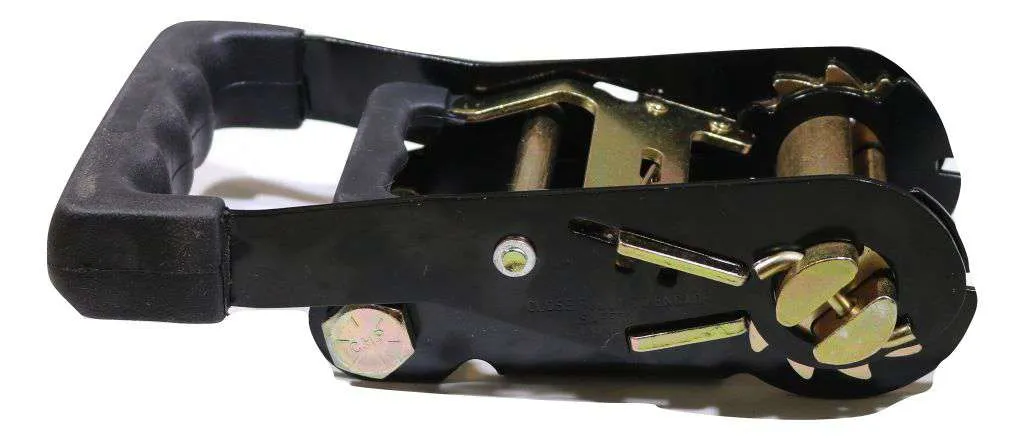 2" Auto Hauling Ratchets w/ Rubber Ergonomic Grip and Pull | 4 PACK