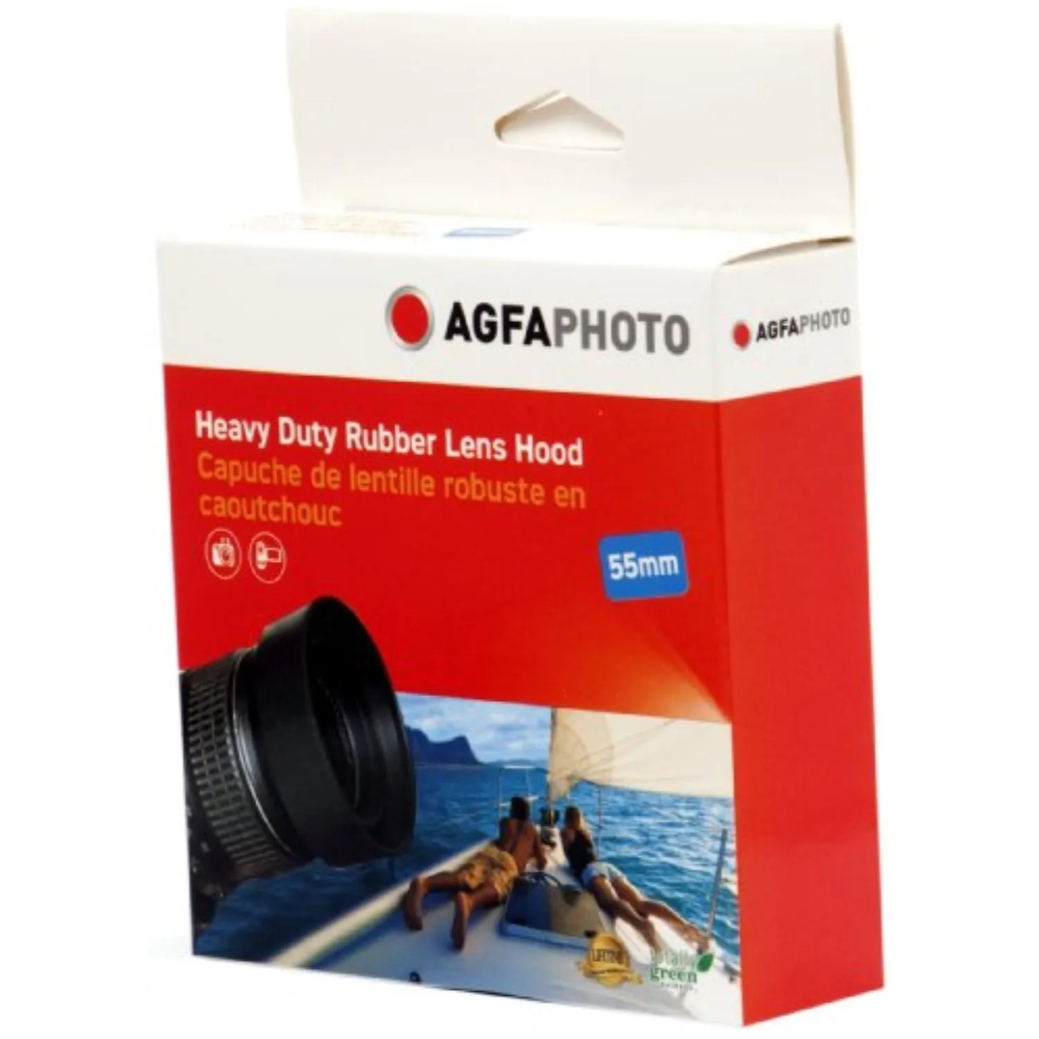 55mm Heavy Duty Rubber Lens Hood