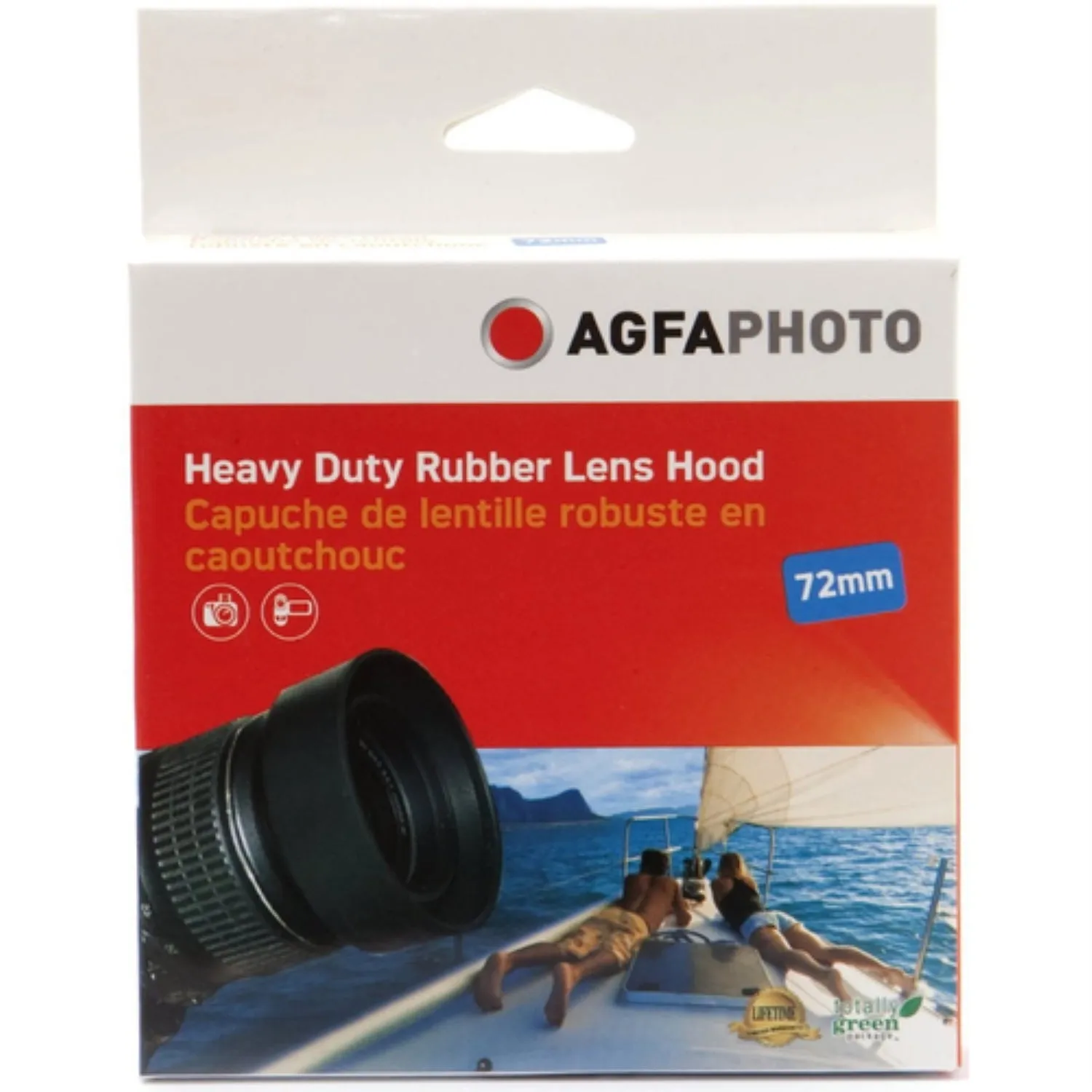 72mm Heavy Duty Rubber Lens Hood