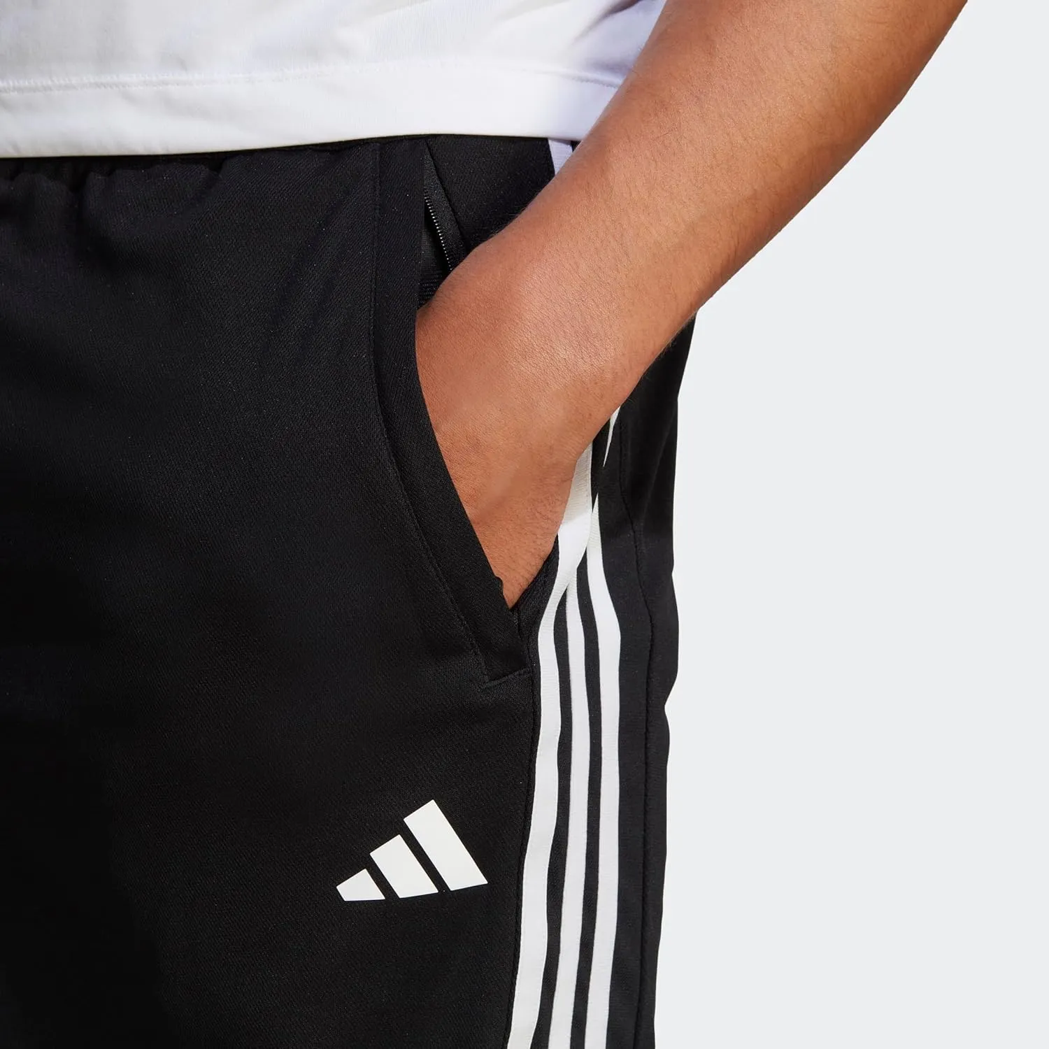 adidas Men's Essentials Pique 3-Stripes Training Shorts