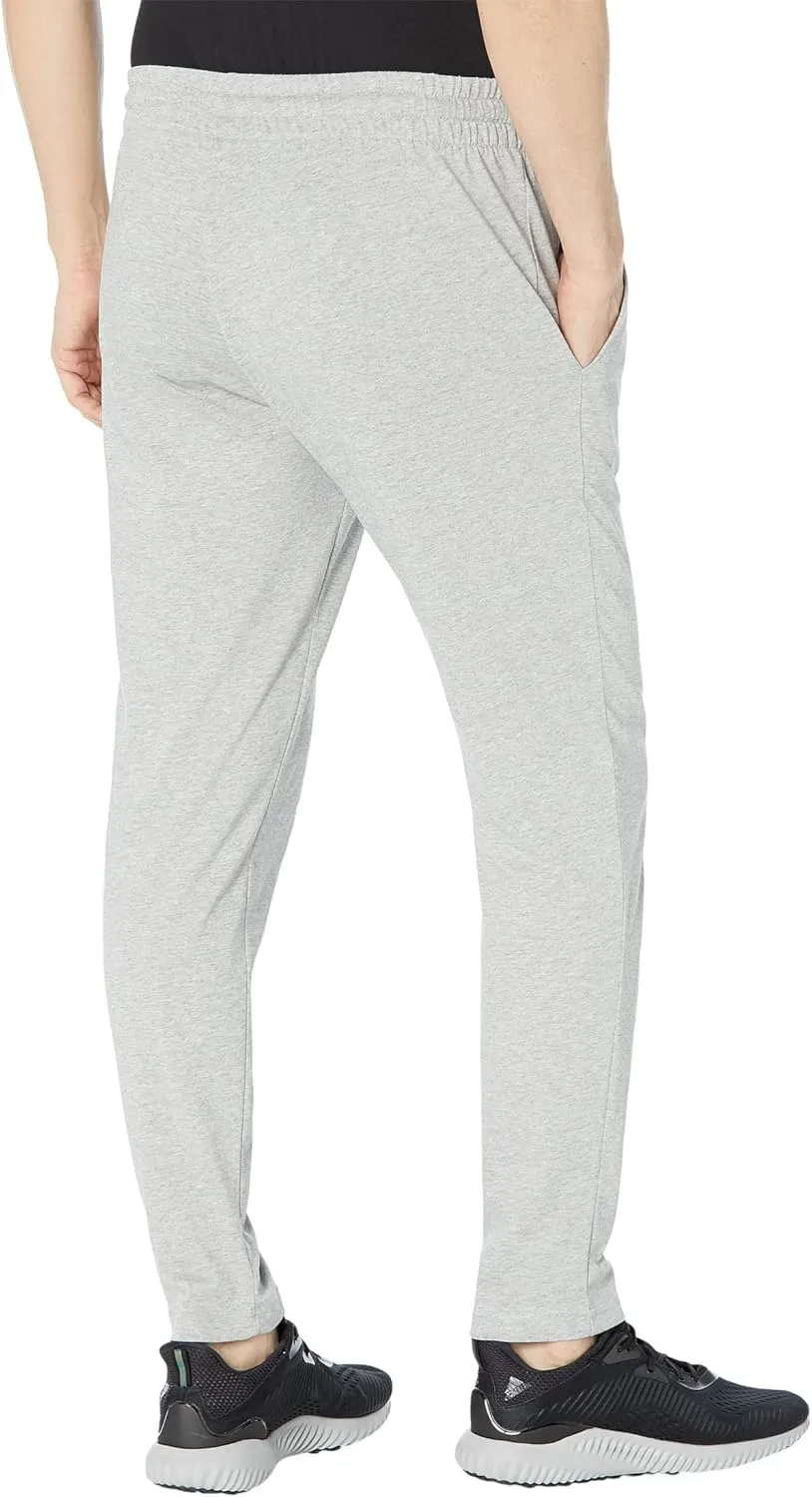 adidas Men's Essentials Single Jersey Tapered Open Hem Pants