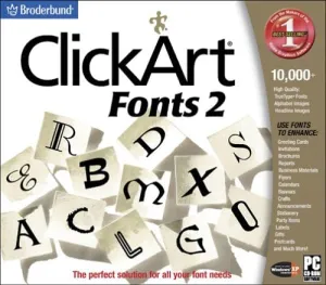 ClickArt Fonts 2 (Jewel Case)