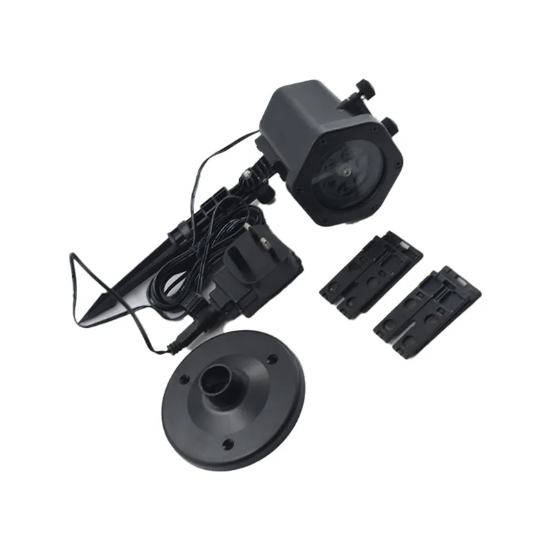 Festive Projector Lights, 12 Card LED Outdoor Indoor Landscape Projection Lamp Waterproof Mobile Spotlight Halloween Christmas Wedding Parties etc