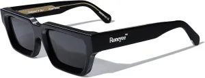 Non Polarized Acetate Sunglasses RY-A02 148mm Frame with UV Protection Impact Resistant Nylon Lens Retro Unisex