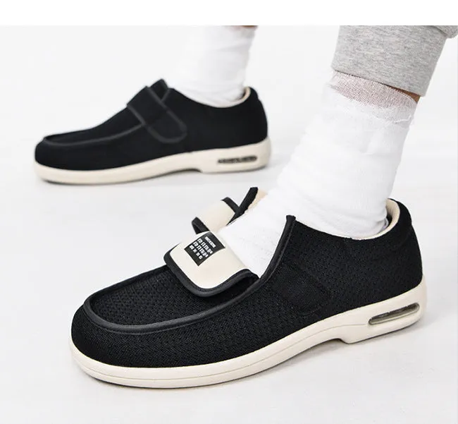 Owlkay Plus Size Wide Diabetic Shoes For Swollen Feet Width Shoes-NW045