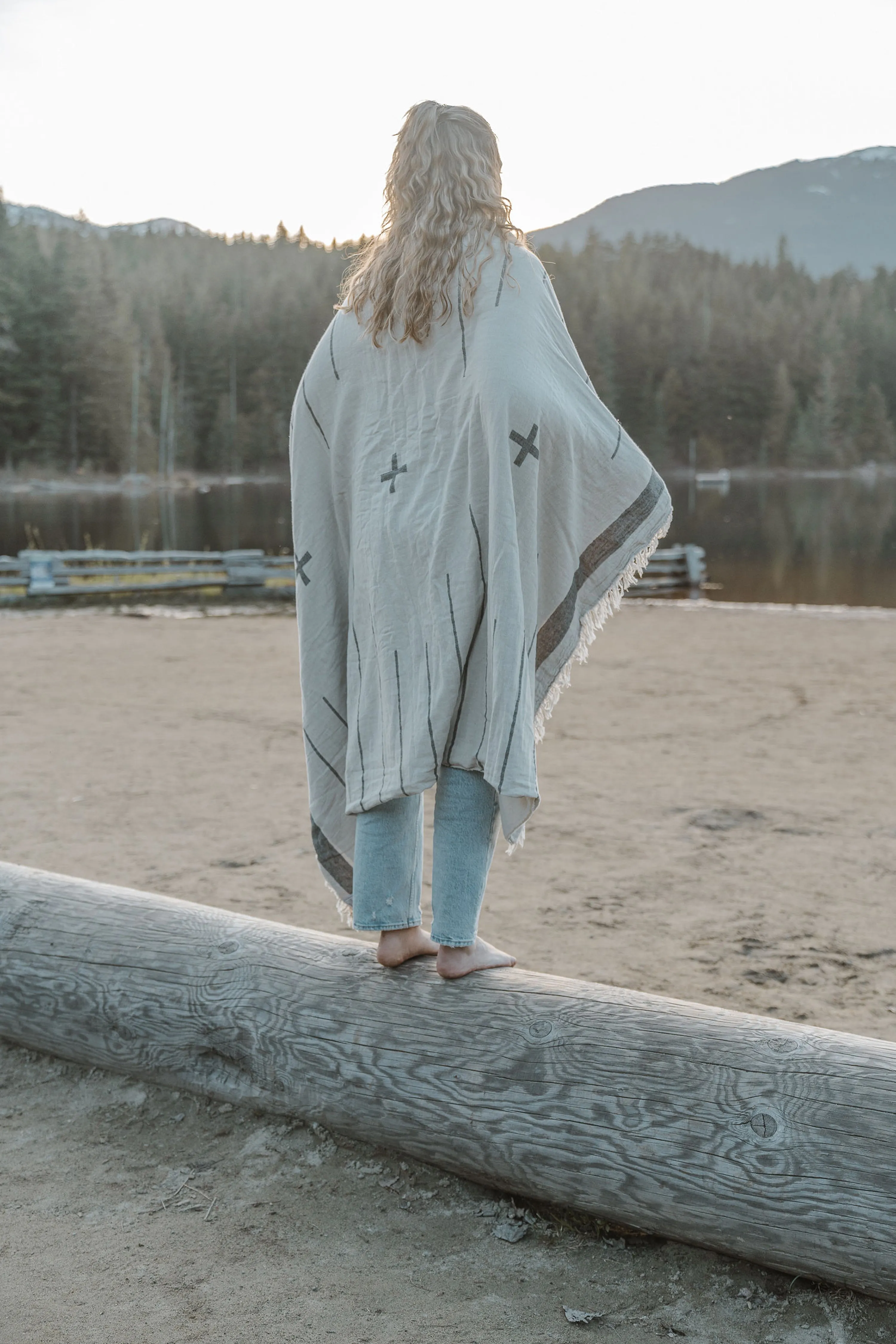 THE ALPS  | Fleece Throw