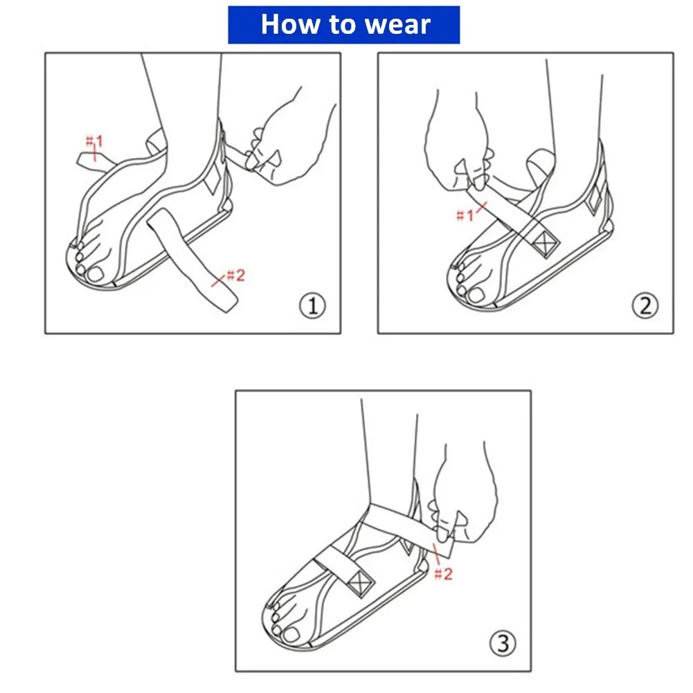 WEEOATAR Adjustable Post-op Shoe,Medical Boot with Magic Sticker Easy to Wear,Orthopedic Shoe for Post-surgery,Broken Foot or Toe,Stress Fractures,Bunions or Hammer Toe for Left or Right Foot (MD)