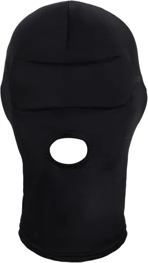 Zentai Hood Mask Full Cover Spandex Open Eye & Mouth Elastic Breathable Mask for Halloween Cosplay Costume Unisex